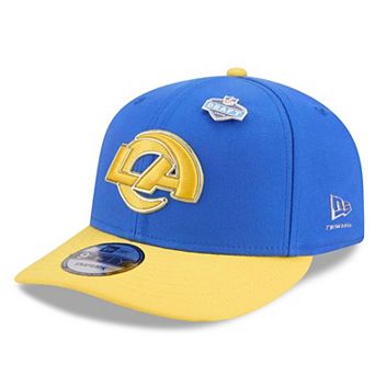 Men's New Era Royal/Gold Los Angeles Rams 2026 NFL Draft On-Stage 9FIFTY Snapback Hat