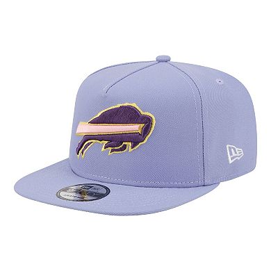 Men's New Era Lavender Buffalo Bills Bloom A-Frame 9FIFTY Snapback Hat