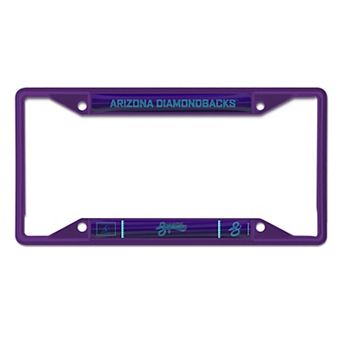 WinCraft Arizona Diamondbacks 2025 City Connect Laser Cut Metal License Plate Frame