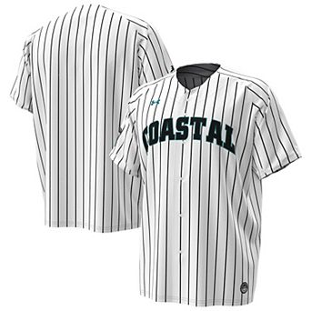 Men's Under Armour White Coastal Carolina Chanticleers Replica Baseball Jersey