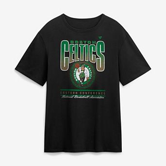 Men's Fanatics Black Boston Celtics Oversized Graphics Swish T-Shirt