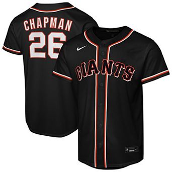 Youth Nike Matt Chapman Black San Francisco Giants Fashion Replica Player Jersey