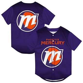 Youth Outerstuff Purple Phoenix Mercury Mascot Friend Mesh Fashion Jersey