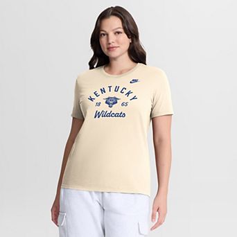 Women's Nike Natural Kentucky Wildcats Legacy Team Name T-Shirt