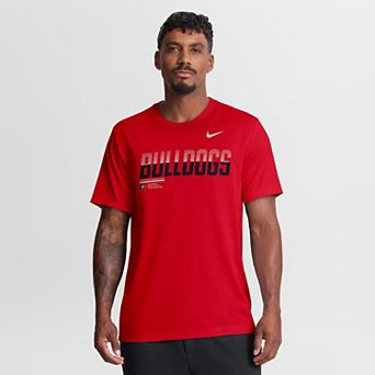 Men's Nike Red Georgia Bulldogs Sideline Legend Dri-FIT T-Shirt