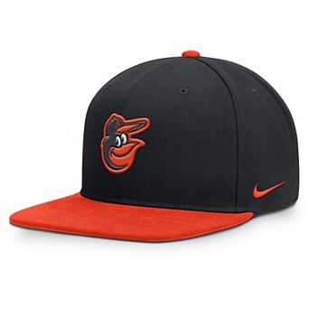 Men's Nike Black/Orange Baltimore Orioles Primetime Pro Dri-FIT Snapback Hat