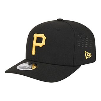 Men's New Era Black Pittsburgh Pirates Performance 9SEVENTY Adjustable Hat