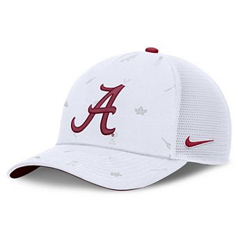 Unisex Nike White Alabama Crimson Tide Country Club Golfin' Rise Trucker Adjustable Hat
