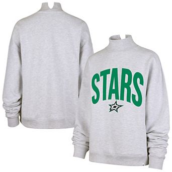Women's '47 Heather Gray Dallas Stars Subtle Muse Sweatshirt