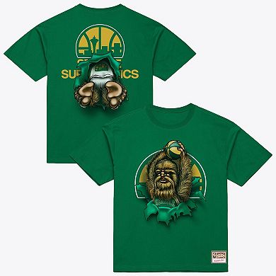 Men's Mitchell & Ness Green Seattle SuperSonics Breakthrough T-Shirt