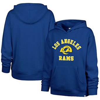 Women's '47 Royal Los Angeles Rams Varsity Naomi Hoodie