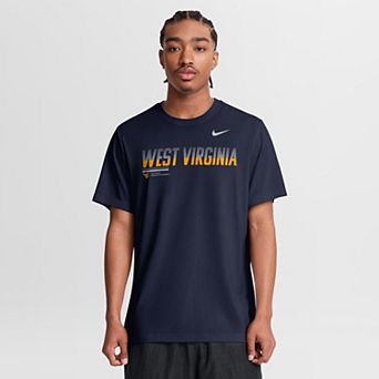 Men's Nike Navy West Virginia Mountaineers Sideline Legend Dri-FIT T-Shirt