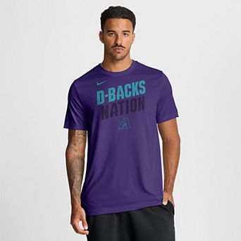 Men's Nike Purple Arizona Diamondbacks 2026 City Connect Team Phrase Script Dri-FIT T-Shirt