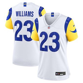 Women's Nike Kyren Williams White Los Angeles Rams Game Jersey