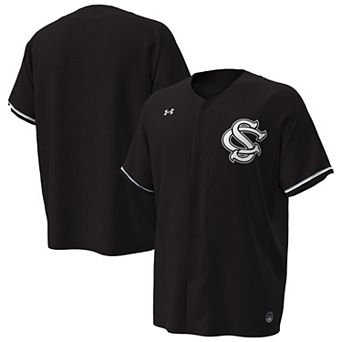 Men's Under Armour Black South Carolina Gamecocks Replica Baseball Jersey