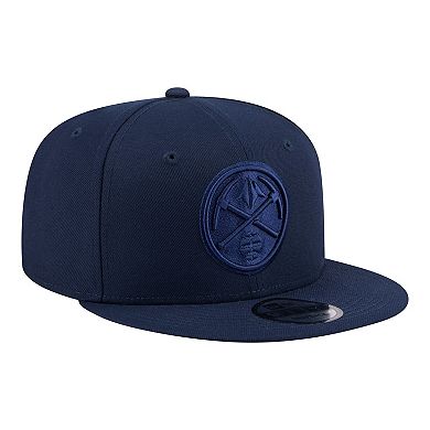 Men's New Era Navy Denver Nuggets Tonal Color Pack 9FIFTY Snapback Hat