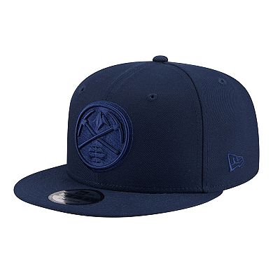 Men's New Era Navy Denver Nuggets Tonal Color Pack 9FIFTY Snapback Hat