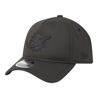 Men's New Era Black Miami Dolphins Apex 9FORTY Adjustable Hat