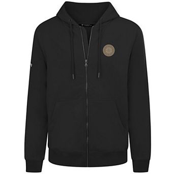 Men's Levelwear Black Seattle Mariners Podium Full-Zip Hoodie