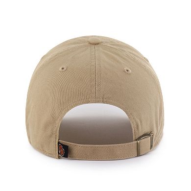 Men's '47 Khaki Oregon State Beavers Vault Clean Up Adjustable Hat