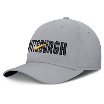 Men's Nike Gray Pittsburgh Pirates Primetime Rise Dri-FIT Flex Hat