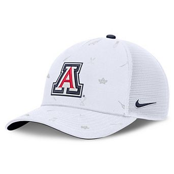 Men's Nike White Arizona Wildcats Country Club Golfin' Rise Trucker Adjustable Hat
