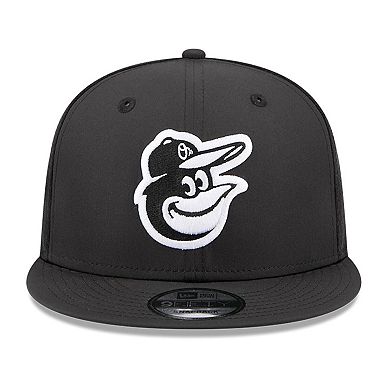 Men's New Era Black Baltimore Orioles 2026 Batting Practice 9FIFTY Snapback Hat