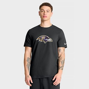 Men's Nike Black Baltimore Ravens Essential Logo T-Shirt