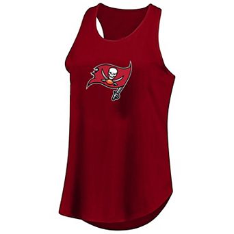 Women's Profile Red Tampa Bay Buccaneers Plus Size Basic Tank Top