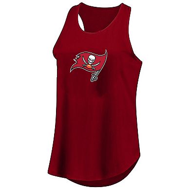 Women's Profile Red Tampa Bay Buccaneers Plus Size Basic Tank Top