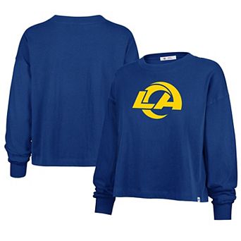 Women's '47 Royal Los Angeles Rams Imprint Sydney Long Sleeve T-Shirt