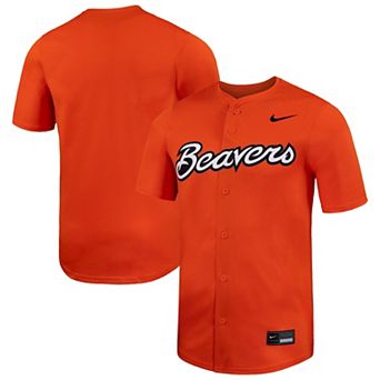 Men's Nike Orange Oregon State Beavers Limited Baseball Jersey