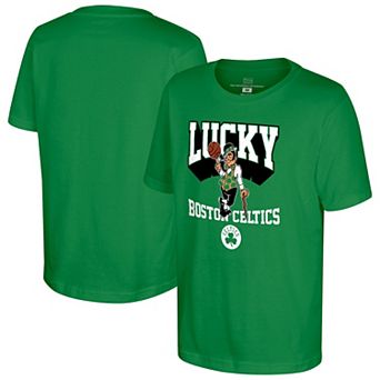 Youth Stadium Essentials Kelly Green Boston Celtics Most Valuable Mascot T-Shirt