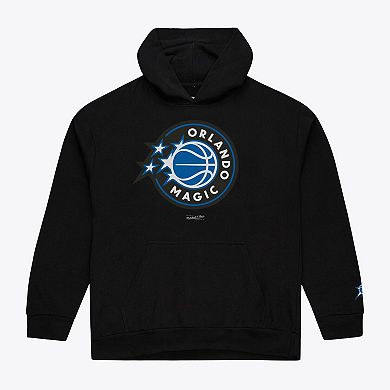 Men's Mitchell & Ness Black Orlando Magic Fleece Hoodie
