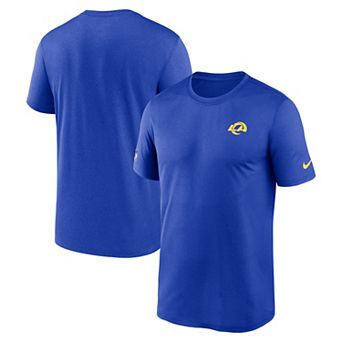 Men's Nike Royal Los Angeles Rams Sideline Legend Small Logo Dri-FIT T-Shirt