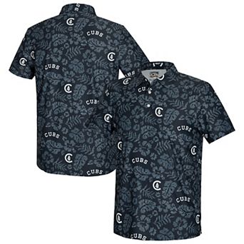 Men's Reyn Spooner Navy Chicago Cubs Big & Tall Cooperstown Collection PUA Performance Polo