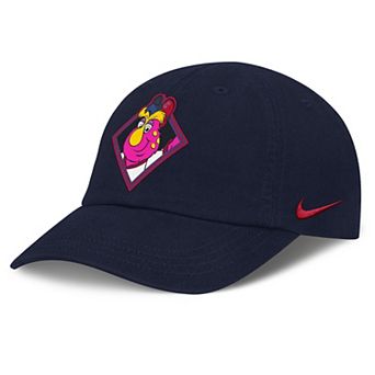Toddler Nike Navy Cleveland Guardians Mascot Club Adjustable Hat