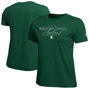 Women's Champion Green Michigan State Spartans Lifestyle T-Shirt