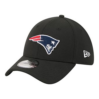 Men's New Era Black New England Patriots Core Team 39THIRTY Flex Hat