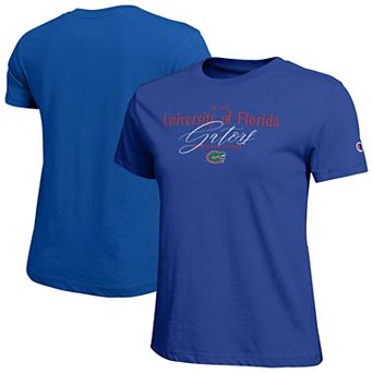 Women's Champion Royal Florida Gators Lifestyle T-Shirt
