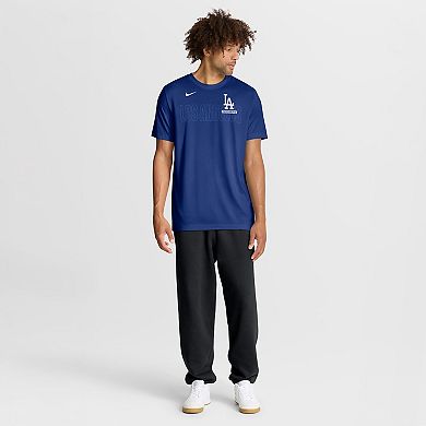 Men's Nike Royal Los Angeles Dodgers Knockout Team Legend Dri-FIT T-Shirt