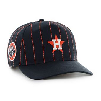 Men's '47 x Rawlings Navy Houston Astros Pinstripe Hitch Adjustable Hat