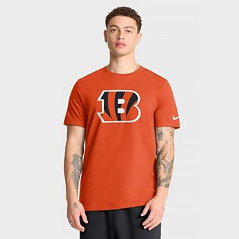 Men's Nike Orange Cincinnati Bengals Essential Logo T-Shirt