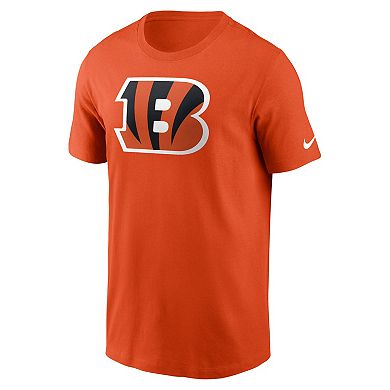 Men's Nike Orange Cincinnati Bengals Essential Logo T-Shirt