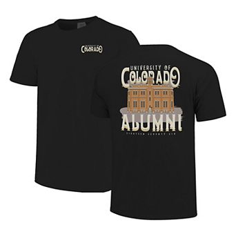 Unisex Black Colorado Buffaloes Comfort Colors Campus Alumni T-Shirt