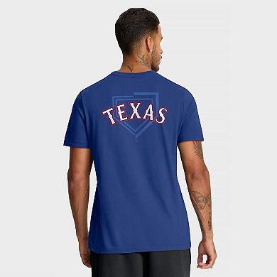 Men's Nike Royal Texas Rangers Primetime 2-Hit T-Shirt