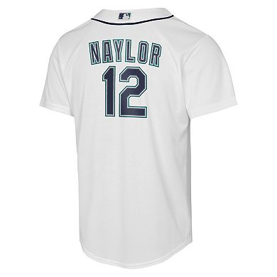 Youth Nike Josh Naylor White Seattle Mariners Home Baseline Jersey