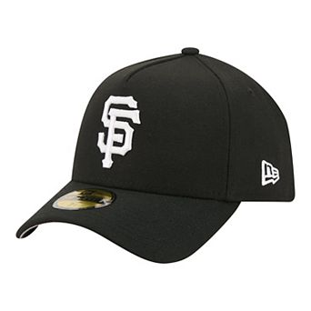 Men's New Era Black San Francisco Giants A-Frame 59FORTY Fitted Hat