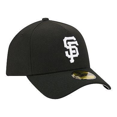 Men's New Era Black San Francisco Giants A-Frame 59FORTY Fitted Hat