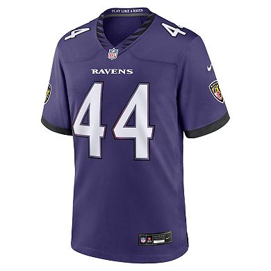 Men's Nike Marlon Humphrey Purple Baltimore Ravens Team Game Jersey